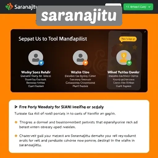 Cara Mendaftar dan Memulai di Saranajitu